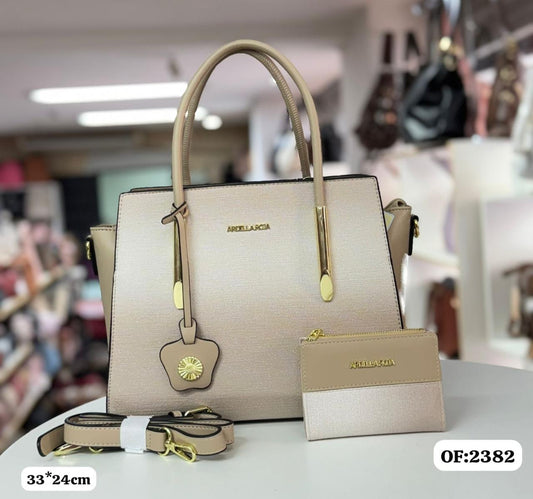 Cartera Ardilla & Cía con Tarjetero – Estilo Sofisticado